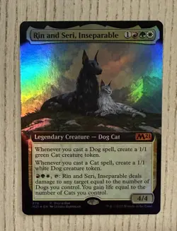 Rin and Seri, Inseparable Buy-A-Box Promos Foil MTG Magic 278 P - Image 1