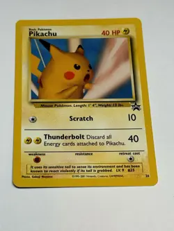 Pokemon TCG Pikachu Snap WOTC Black Star Promo - Image 1