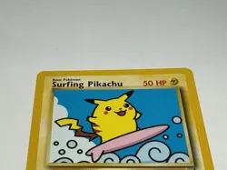 Pokemon TCG Surfing Pikachu WOTC Black Star Promo - Image 2
