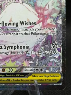 Pokemon Mega Gardevoir EX Holo Sir 178/132 ME01 Mega Evolution - Image 5