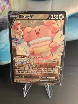 Pokemon Blissey V TG22/TG30 Silver Tempest Ultra Rare Full Art Holo English Card - Image 1
