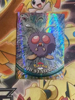 2000 Pokemon Topps Chrome Spectra Venonat #48 NM - Image 1