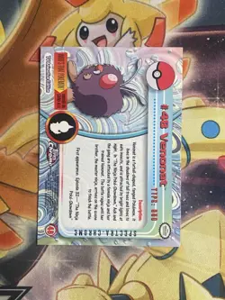 2000 Pokemon Topps Chrome Spectra Venonat #48 NM - Image 2