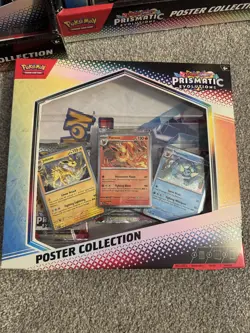 Lot Of 12 Pokemon Scarlet & Violet Prismatic Evolutions Poster Collection SEALED - Image 2