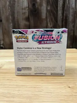 Pokemon Sword & Shield Fusion Strike Booster Box English factory sealed 2021 - Image 5