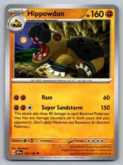 Pokemon TCG SV10: Destined Rivals Hippowdon 106/182 - Image 1