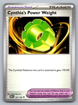 Pokemon TCG SV10: Destined Rivals Cynthia's Power Weight 162/182 - Image 1