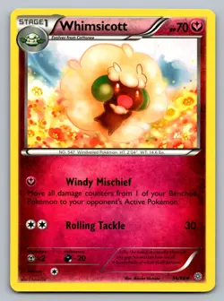 Pokemon TCG XY - Ancient Origins Whimsicott 56/98 - Image 1