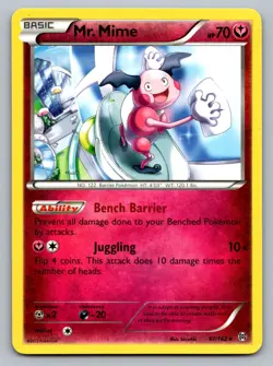 Pokemon TCG Generations Mr. Mime 52/83 - Image 1