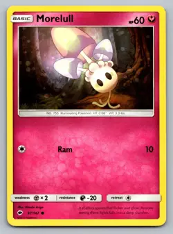 Pokemon TCG SM - Burning Shadows Morelull 97/147 - Image 1