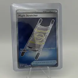 Pokemon TCG Night Stretcher 173/132 Me01: Mega Evolution Ultra Rare Holo Trainer - Image 1