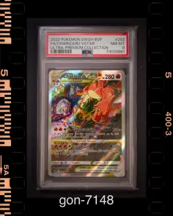 2022 POKEMON SWSH ULTRA-PREMIUM COLLECTION FA/CHARIZARD VSTAR #262 PSA 8 NM-MT - Image 1
