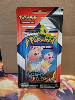 Pokemon Cosmic Eclipse & Chilling Reign 2 pack Blister w/ pin - Sealed - Image 1
