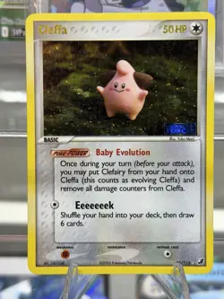 Yuka Morii Cleffa 21/115 Unseen Forces Stamped Reverse Holo Pokemon TCG - Image 1