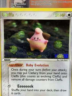 Yuka Morii Cleffa 21/115 Unseen Forces Stamped Reverse Holo Pokemon TCG - Image 2