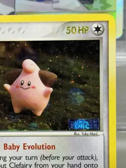 Yuka Morii Cleffa 21/115 Unseen Forces Stamped Reverse Holo Pokemon TCG - Image 5