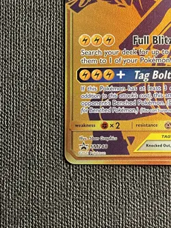 2021 Pokemon TCG Pikachu & Zekrom GX SM248 Full Art Holo Black Star Promo - Image 4