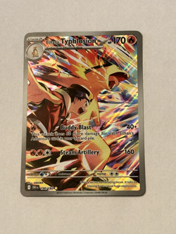 Ethans Typhlosion Illustration Rare Sv10: Destined Rivals 190/182 Pokemon TCG - Image 1
