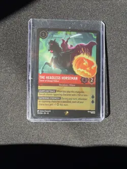 Disney Lorcana TCG The Headless Horseman Legendary Cold Foil 125/204 - Image 1