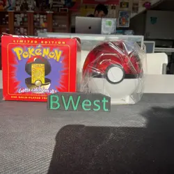 1999 Burger King Pokemon Poliwhirl Trading Card 23K Gold Plated - Image 1