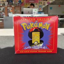1999 Burger King Pokemon Poliwhirl Trading Card 23K Gold Plated - Image 2