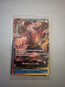 Monkey.D.Luffy (Release Event Leader) - English NM Promo Non Foil Sealed 3 card - Image 1