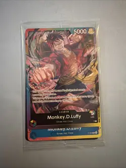 Monkey.D.Luffy (Release Event Leader) - English NM Promo Non Foil Sealed 3 card - Image 2