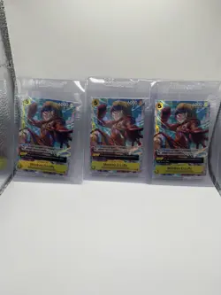 One Piece (6) Promo Cards Monkey D Luffy & Roronoa Zoro OP12 Illustration Box 3 - Image 1