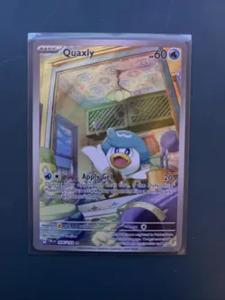 Pokemon TCG Quaxly Scarlet & Violet Paldea Evolved Holo Card 206/193 NM - Image 2
