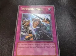 Dimension Wall CRV-EN059 Unlimited Ultimate Rare Yugioh Card MP - Image 2