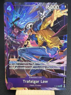 Trafalgar Law (Illustration Box Vol.6) P-093 One Piece Promotion Cards Foil R3 - Image 1