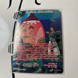 Dragon Ball Super Card Game King Vegeta Hidden Ambitions Foil Card BT13-020 SPR - Image 1