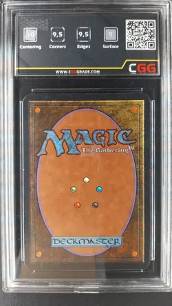 Swamp (V.2) CGG 9.5 GEM-MINT MTG Alpha 18660112 - Image 2