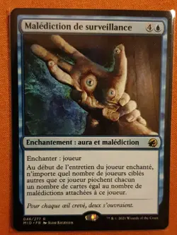 MTG Malediction de surveillance/curse of surveillance Innistrad midnight hunt VF - Image 1