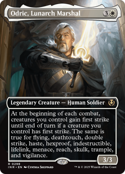 Odric, Lunarch Marshal (Borderless) [Innistrad Remastered] - Image 1