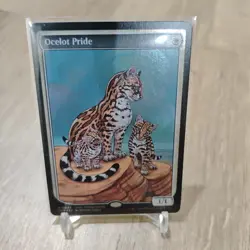 MTG Ocelot Pride Store Championship Full Art Textless Foil Promo English - Image 1