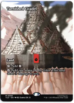 Tarnished Citadel (Borderless) M Avatar: The Last Airbender: Eternal-Legal 59 NM - Image 1