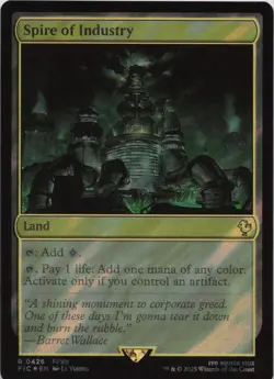Spire of Industry (Surge Foil) - FOIL - R Commander: FINAL FANTASY 426 - MTG - Image 1