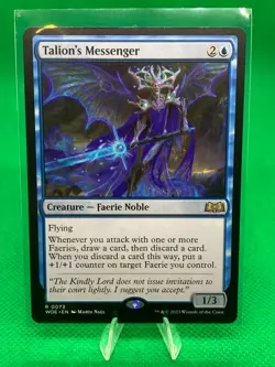 MTG Talion's Messenger WOE #73 Rare - Image 1