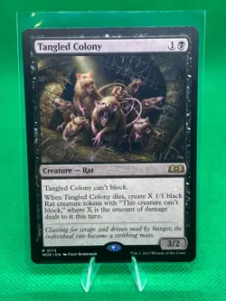 Tangled Colony - Wilds of Eldraine - MTG - Image 1