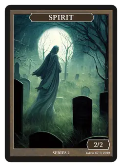 Spirit Token Givememana Tokens Series 2 Magic the Gathering - Image 1