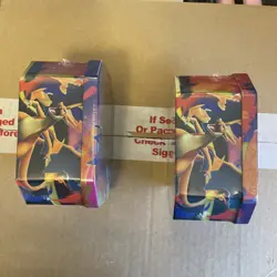Pokemon Mega Charizard X & Y Tins (x2 Pair) - Both Artworks - Brand New & Sealed - Image 3