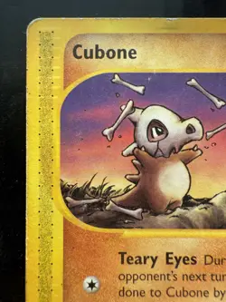Pokemon Cubone 72/147 Aquapolis Non-Holo Vintage (MP) - Image 2