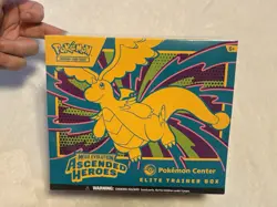 Ascended Heroes Pokemon Center Exclusive ETB Elite Trainer Box Card Tcg New - Image 1