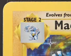 Pokemon Machamp 100 HP Holo Rare Base Set 1st Edition 8/102 Wizards Card 1999 - Image 5