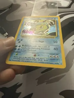 Pokemon Gyarados Holo Rare Card Base Set Unlimited 6/102 English LP - Image 5