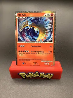 Ho-Oh SL5 Shiny Holo Rare English Call of Legends CL TCG CCG NM Pokemon - Image 1