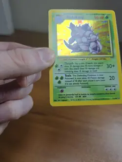 Pokemon TCG Nidoking Base Set Unlimited Holo 11/102 WOTC VTG 1999 MP/HP - Image 5