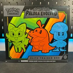 Pokemon Paldea Evolved Elite Trainer Box (ETB) - New & Sealed - Scarlet & Violet - Image 1