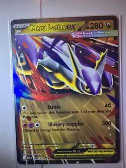 Pokemon TCG Mega Latias EX Holo Ultra Rare Full Art XY Mega Evolutions 100/132 M - Image 1